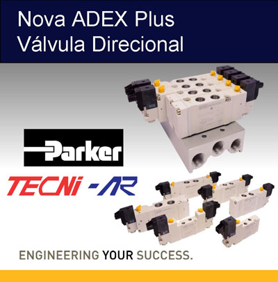 Válvula Solenoide Adex Plus Parker