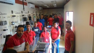 Visitação ao Parker Road Show