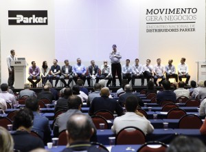 Diretores da Parker em reunião com distribuidores nacionais – Foto: Luciano Coca Fotografia.