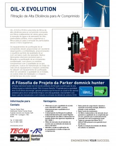 TECNI-AR Parker Store dh BR OIL-X Evolution Coalescente