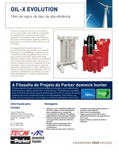 TECNI-AR Parker Store dh BR OIL-X Evolution Vapor de Óleo