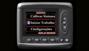 Controle do sistema é feito por meio da Interface Homem-Máquina Parker